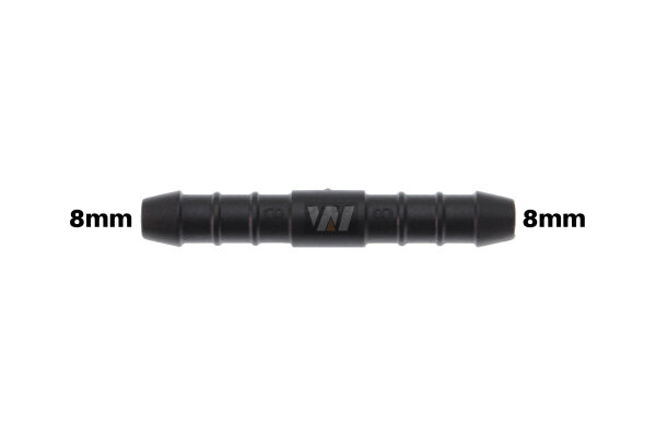 WamSter&reg; | Schlauchverbinder Pipe Connector 8mm Durchmesser