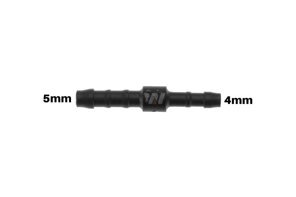 WamSter&reg; | Schlauchverbinder Pipe Connector Reduziert 5mm 4mm Durchmesser