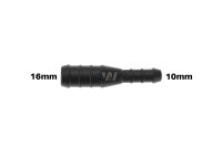 WamSter&reg; | Schlauchverbinder Pipe Connector Reduziert 16mm 10mm Durchmesser