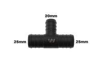 WamSter&reg; T Schlauchverbinder Pipe Connector Reduziert 25mm 25mm 20mm Durchmesser