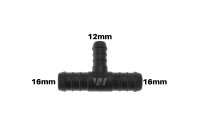 WamSter&reg; T Schlauchverbinder Pipe Connector Reduziert 16mm 16mm 12mm Durchmesser