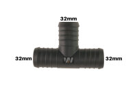 WamSter&reg; T Schlauchverbinder Pipe Connector 32mm Durchmesser
